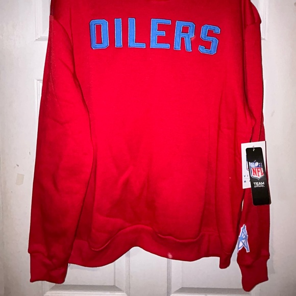 ๐๐๏ธ Houston Oilers Retro Marquee NFL Football
Pullover Sweatshirt ๐๏ธ๐ - Picture 4 of 16